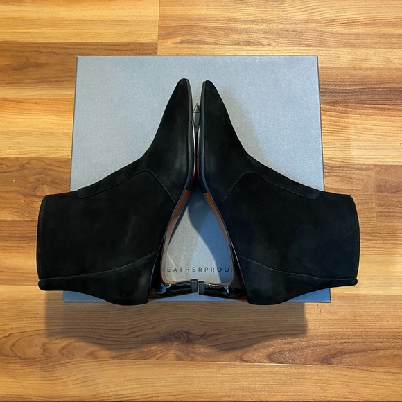 Aquatalia Weatherproof Marilisa Suede Ankle Boots - Picture 4 of 6